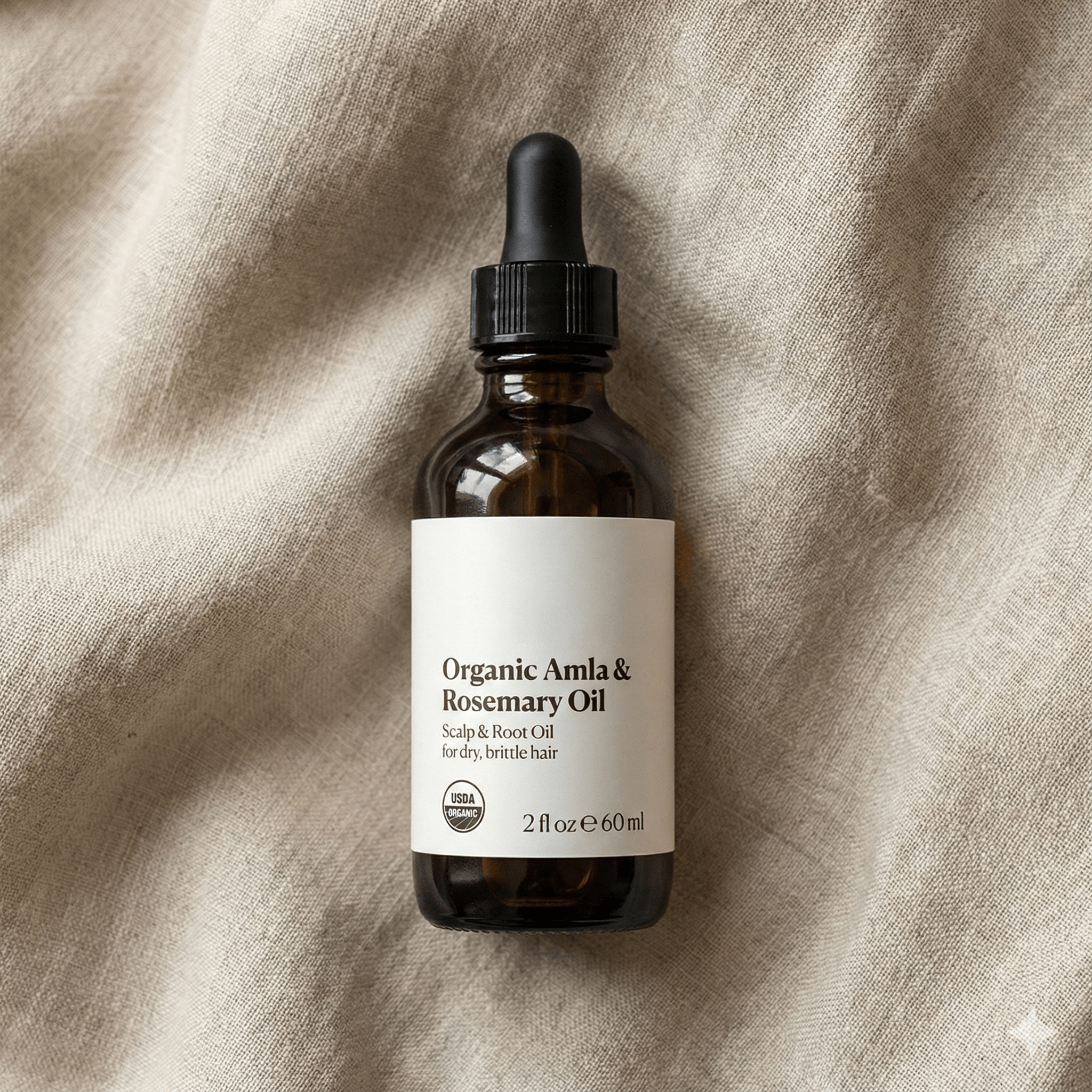 Organic Amla and Rosemary Oil 